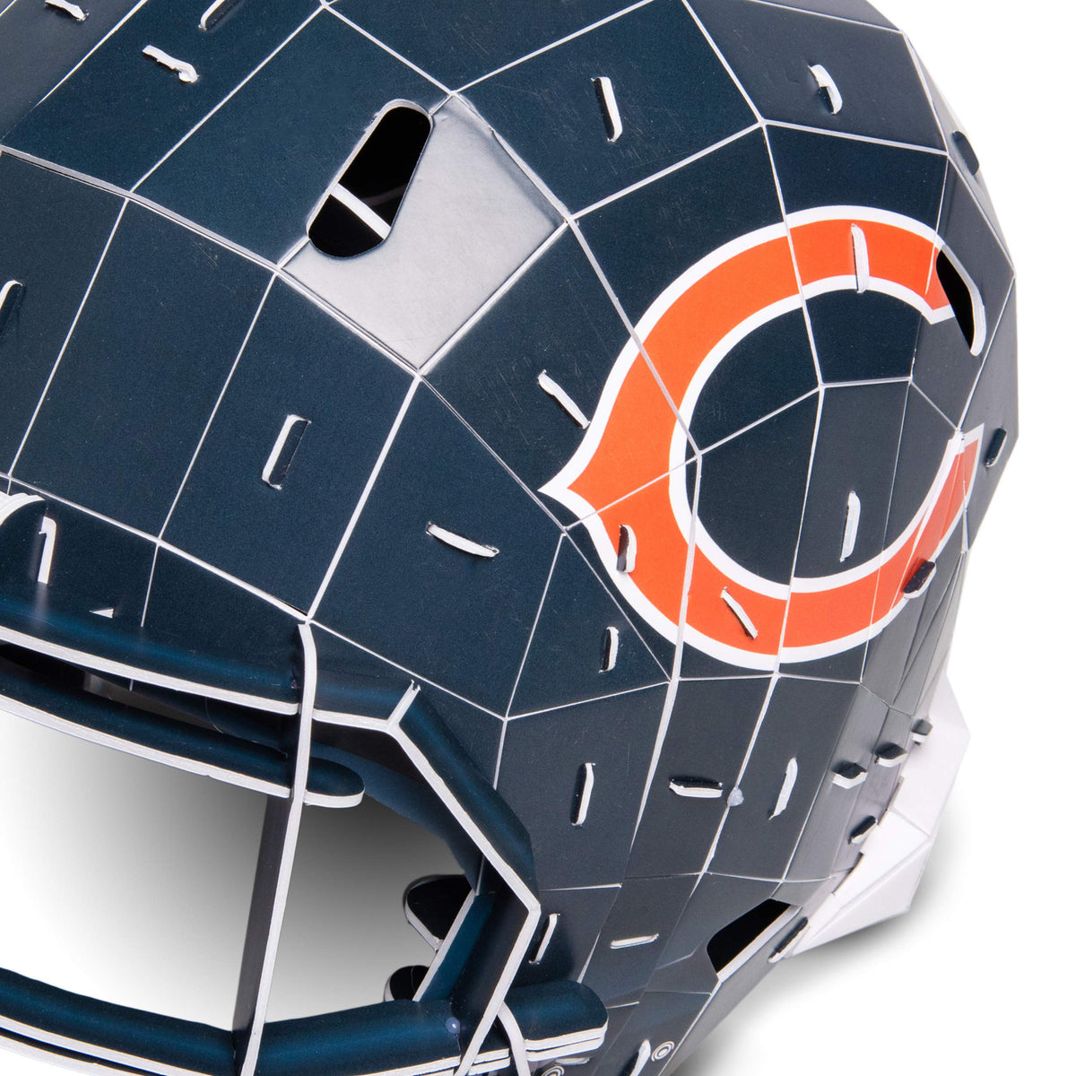 foco NFL Team Football Helmet PZLZ 3D Paper Model Puzzle Kit