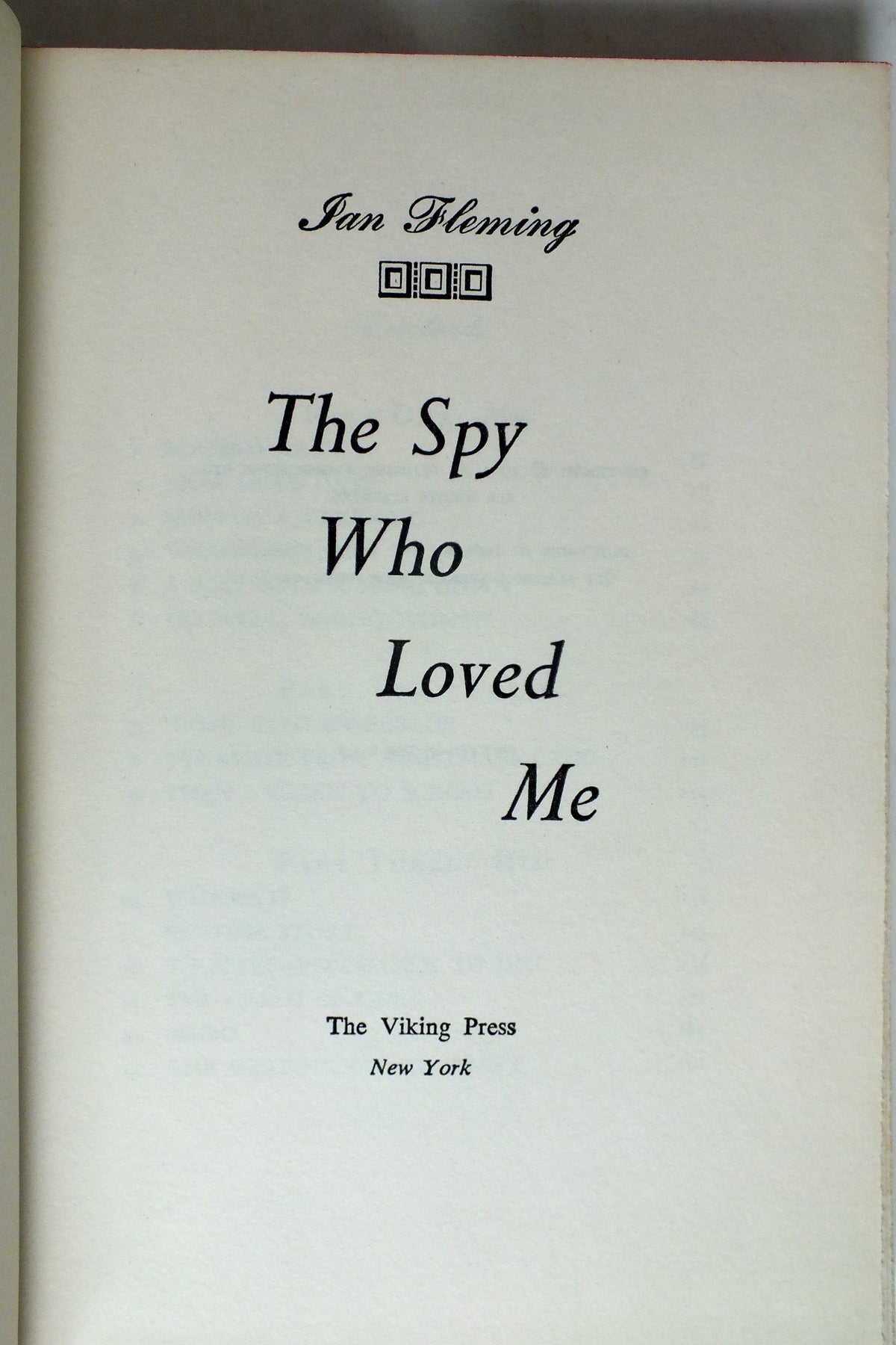 SPY WHO LOVED ME