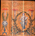 RARE 1890S LEATHER & CLOTH 2 SALESMAN'S SAMPLES AMERICANA ILLUSTRATED PRINTS [Hardcover] VARIED, DR. SEUSS