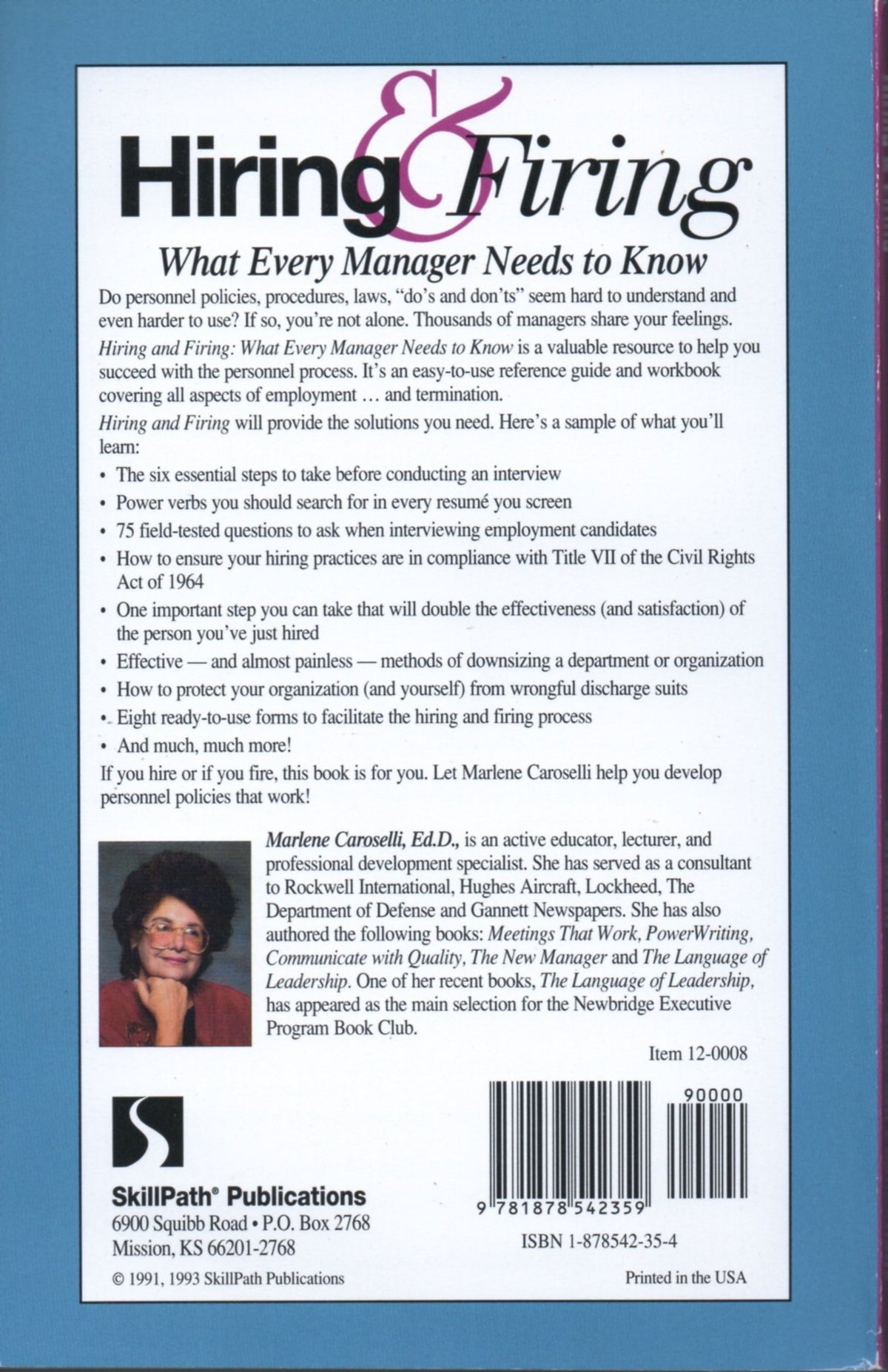 Hiring & Firing: What Every Manager Needs to Know